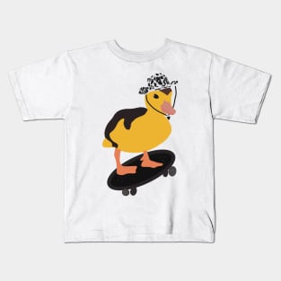 Skater duck Kids T-Shirt